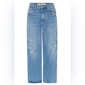 AMO Billie Loose Fit Straight Leg Ankle Length Jeans My Love